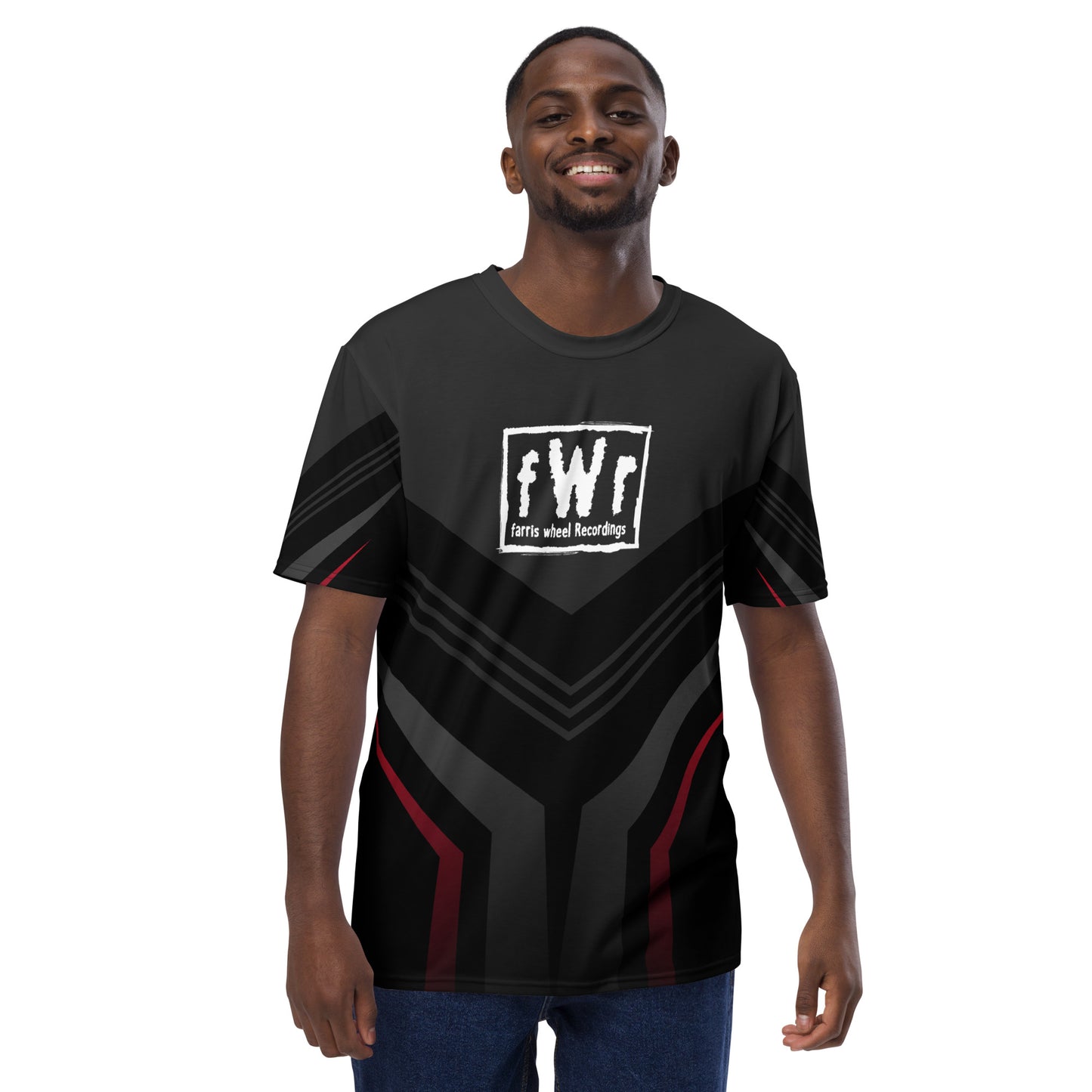 Farris Wheel fWr Round Neck Men's Jersey T-Shirt