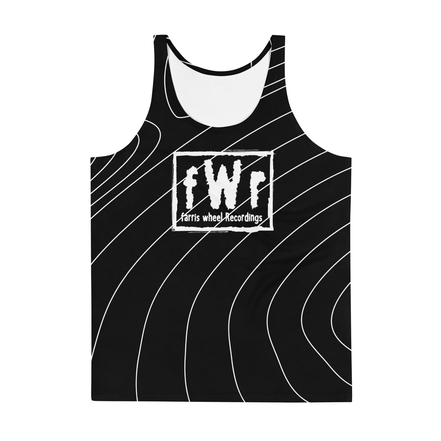 Farris Wheel fWr Black Men's Tank Top