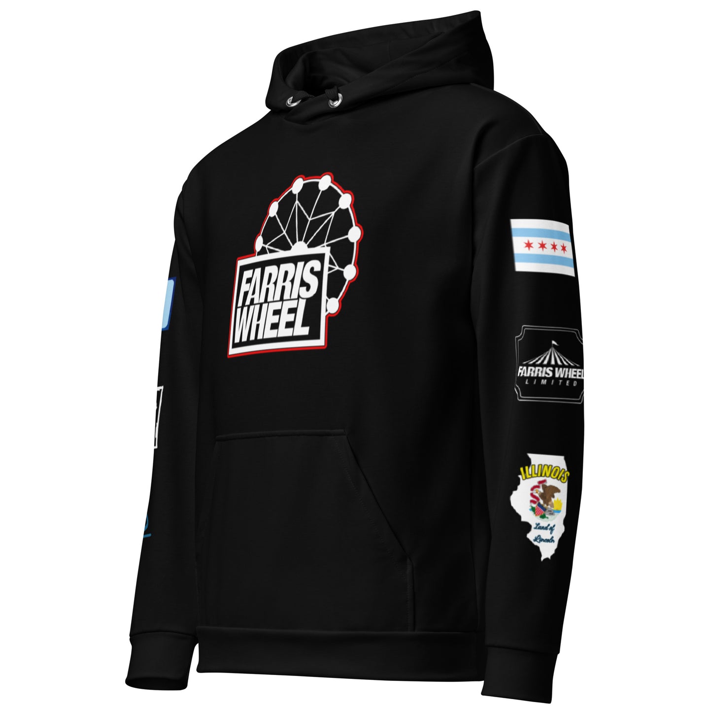 Farris Wheel Chicago Everything Hoodie