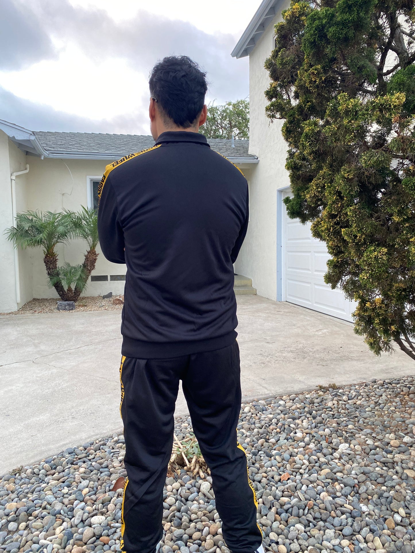 Farris Wheel Streetwear Unisex Black Tracksuit