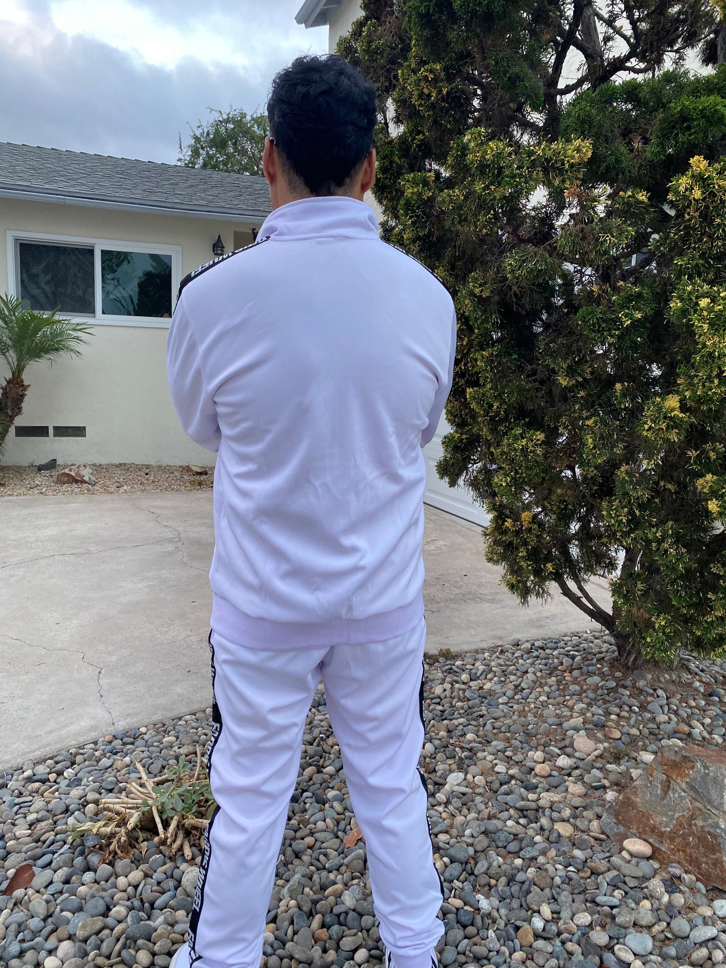 Farris Wheel Streetwear Unisex White Tracksuit - BeExtra! Apparel & More