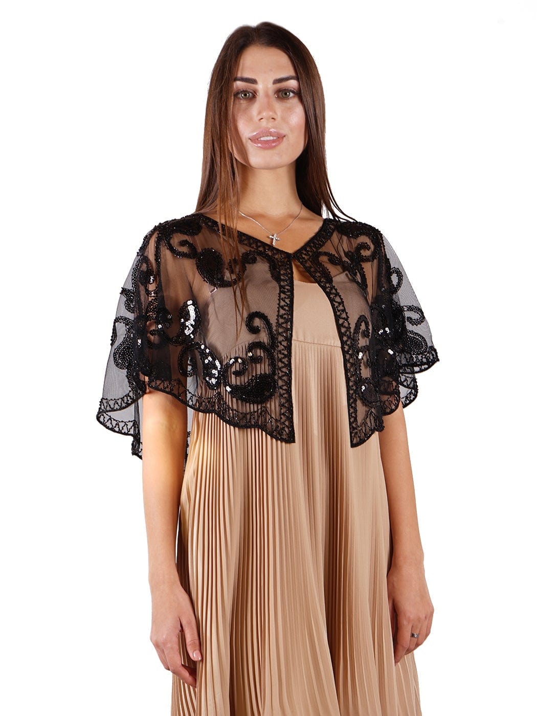 Deco Sequin Cover-Up Shawl