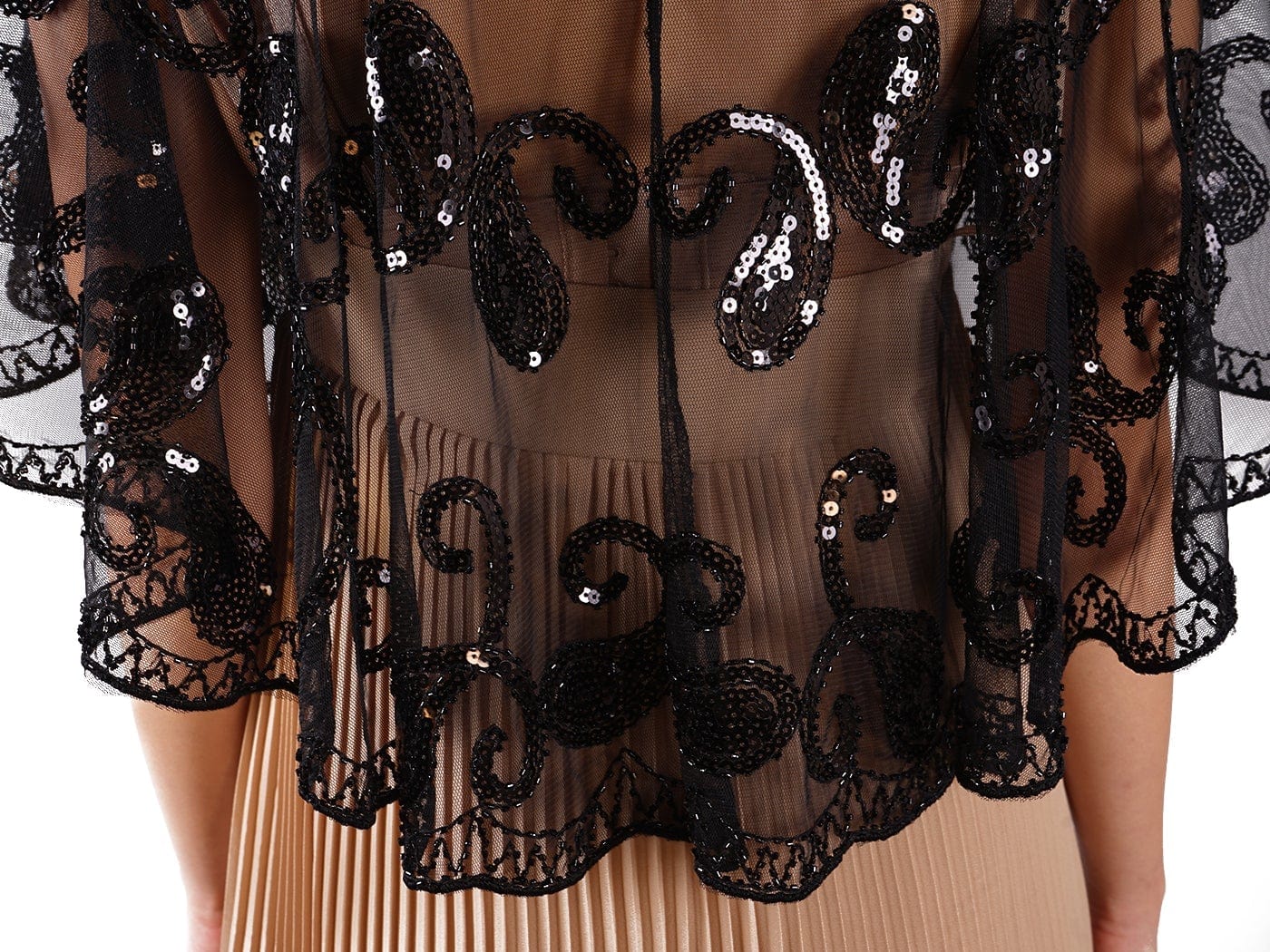 Deco Sequin Cover-Up Shawl