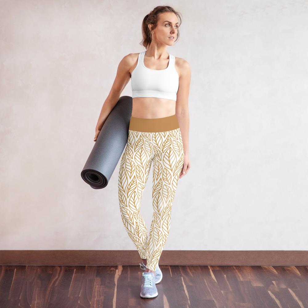 Autumn Leaves Yoga Leggings - BeExtra! Apparel & More