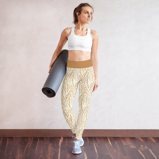 Autumn Leaves Yoga Leggings - BeExtra! Apparel & More