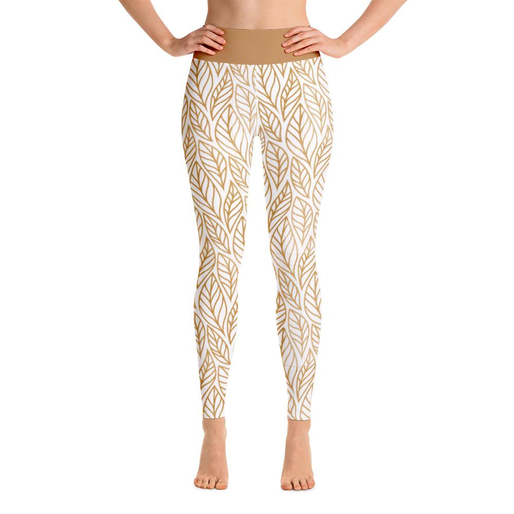 Autumn Leaves Yoga Leggings - BeExtra! Apparel & More