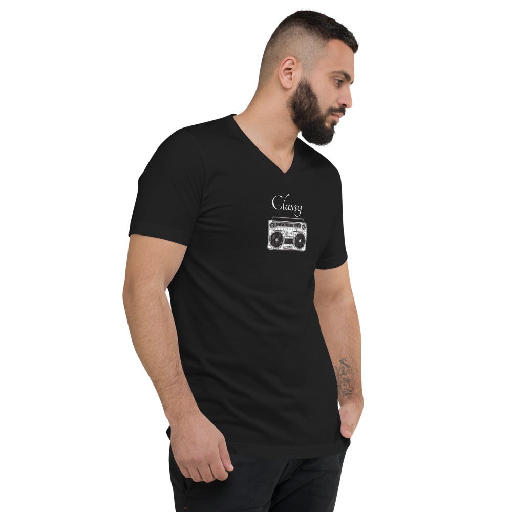 Be Extra! Classy Short Sleeve V-Neck T-Shirt - BeExtra! Apparel & More