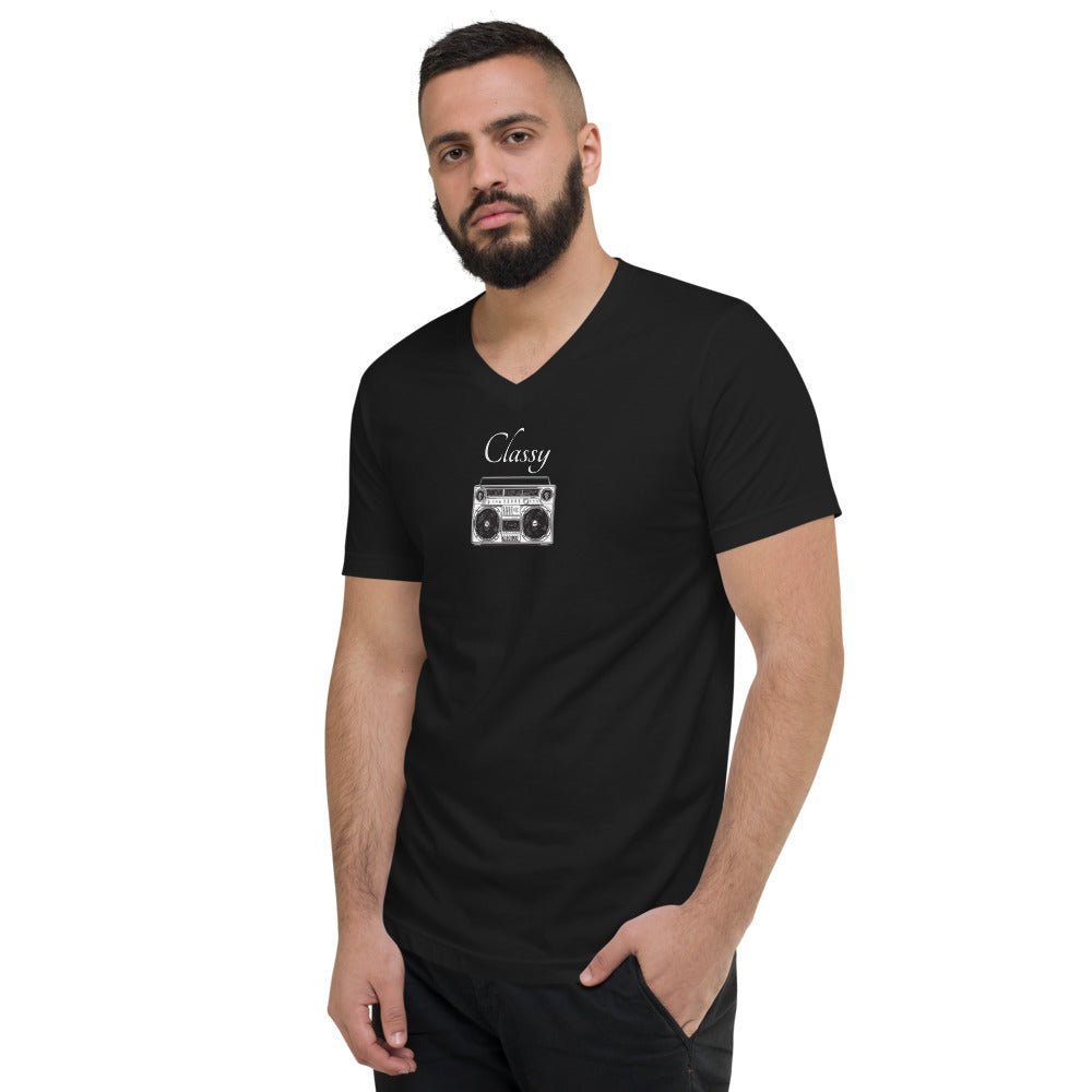 Be Extra! Classy Short Sleeve V-Neck T-Shirt - BeExtra! Apparel & More