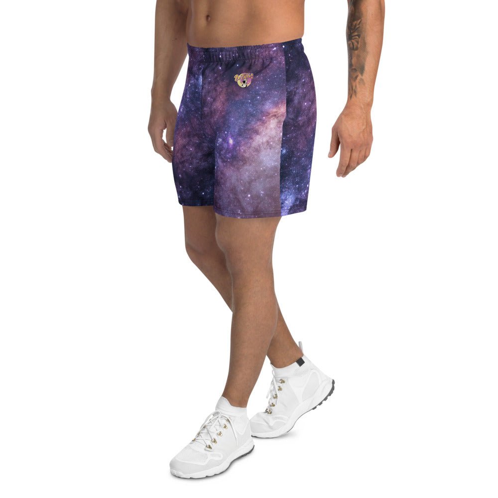 Be Extra Cosmic Men's Athletic Shorts - Swim Trunks for Men - BeExtra! Apparel & More