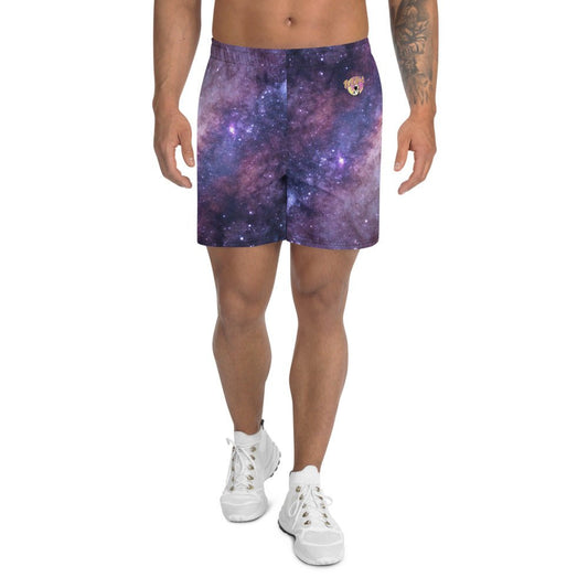 Be Extra Cosmic Men's Athletic Shorts - Swim Trunks for Men - BeExtra! Apparel & More