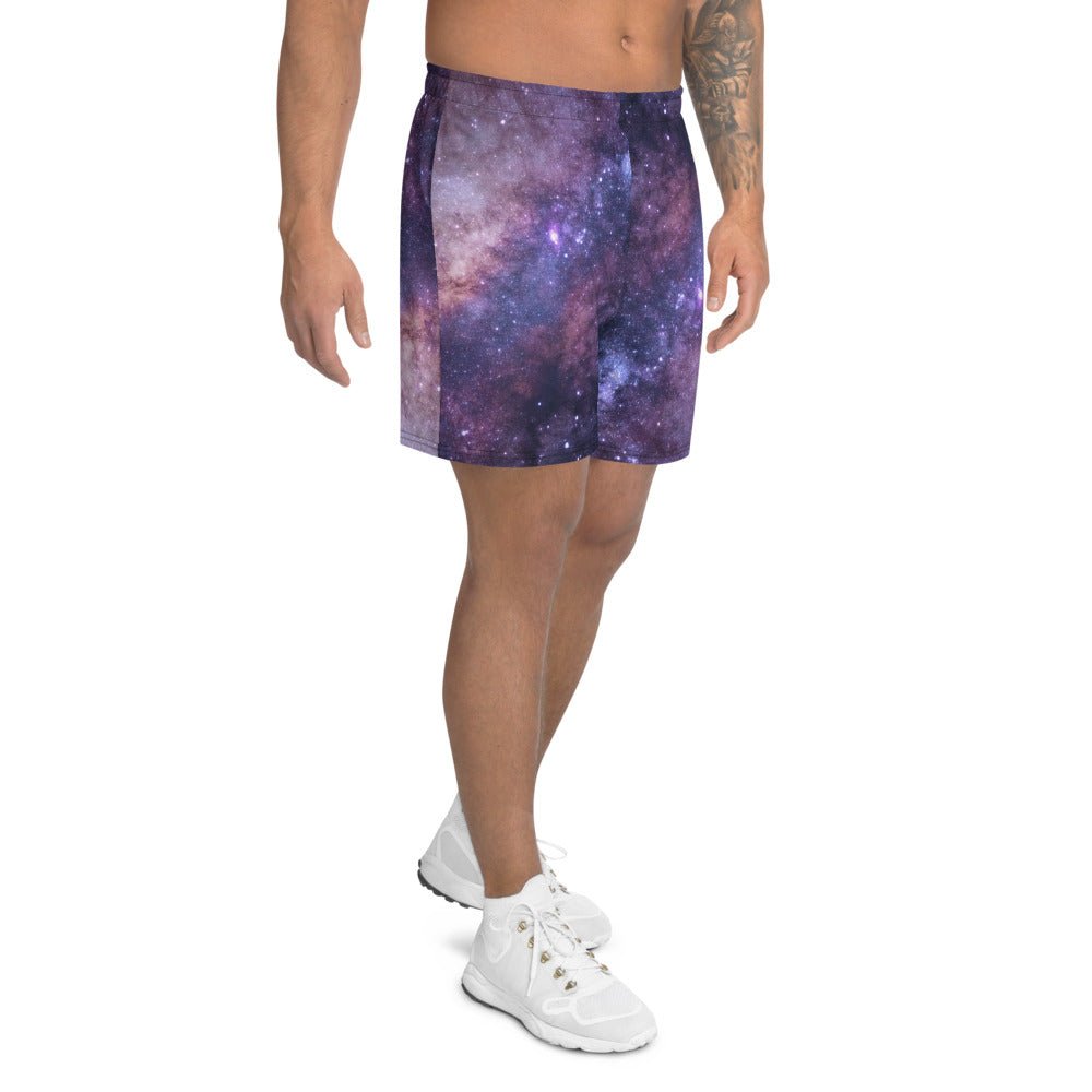 Be Extra Cosmic Men's Athletic Shorts - Swim Trunks for Men - BeExtra! Apparel & More