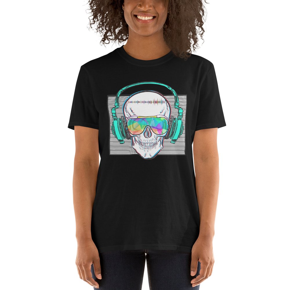 Be Extra! DJ Scull Short-Sleeve Unisex T-Shirt - BeExtra! Apparel & More