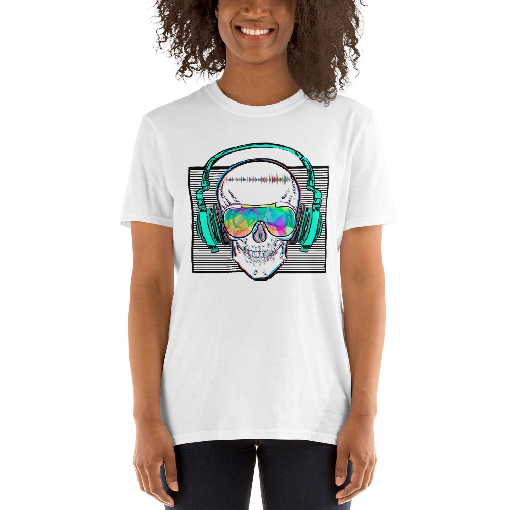 Be Extra! DJ Scull Short-Sleeve Unisex T-Shirt - BeExtra! Apparel & More