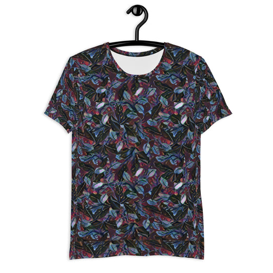 Be Extra Floral Men's Athletic T-shirt - BeExtra! Apparel & More