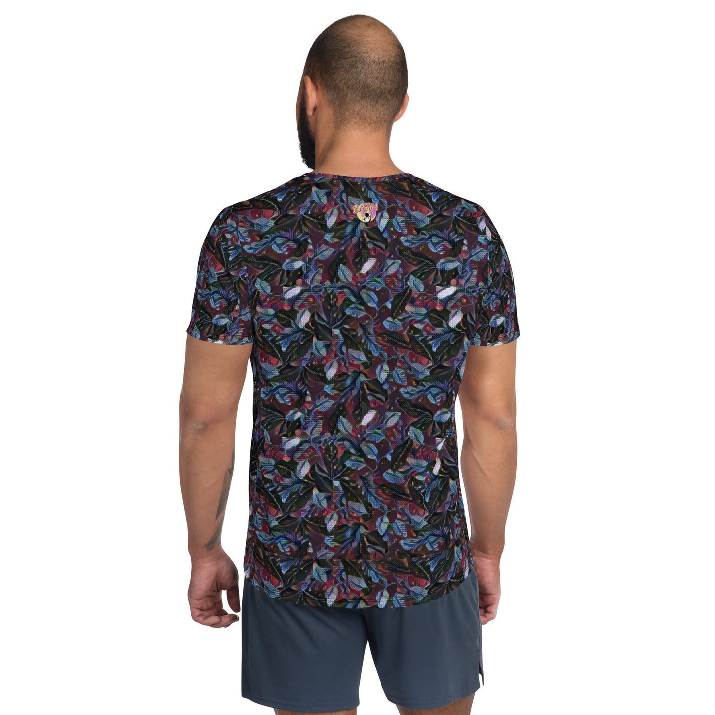 Be Extra Floral Men's Athletic T-shirt - BeExtra! Apparel & More