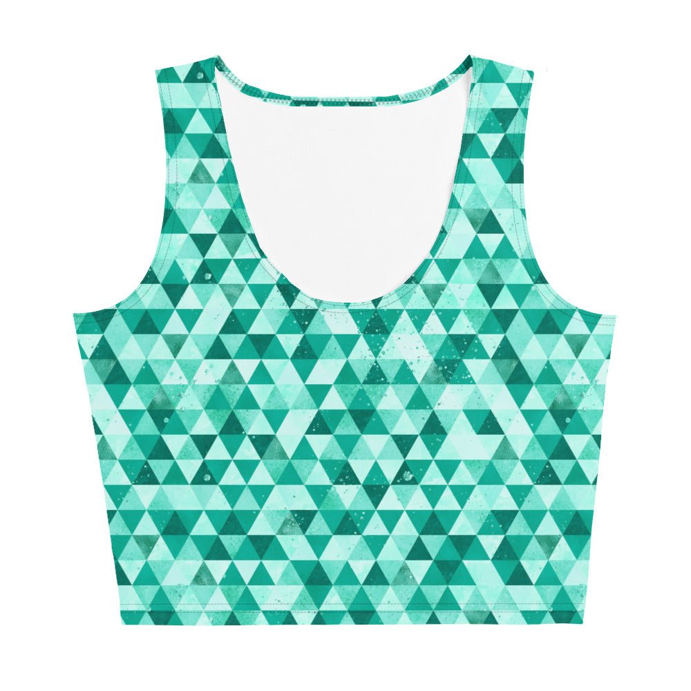 Be Extra! Green Angie Crop Top - BeExtra! Apparel & More