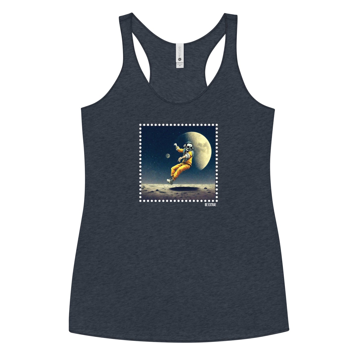 Be Extra! Moon Raver Women's Racerback Tank - BeExtra! Apparel & More