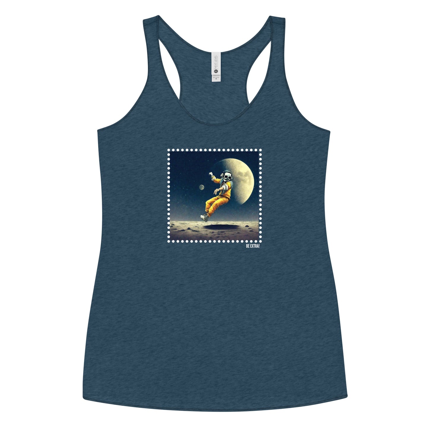 Be Extra! Moon Raver Women's Racerback Tank - BeExtra! Apparel & More