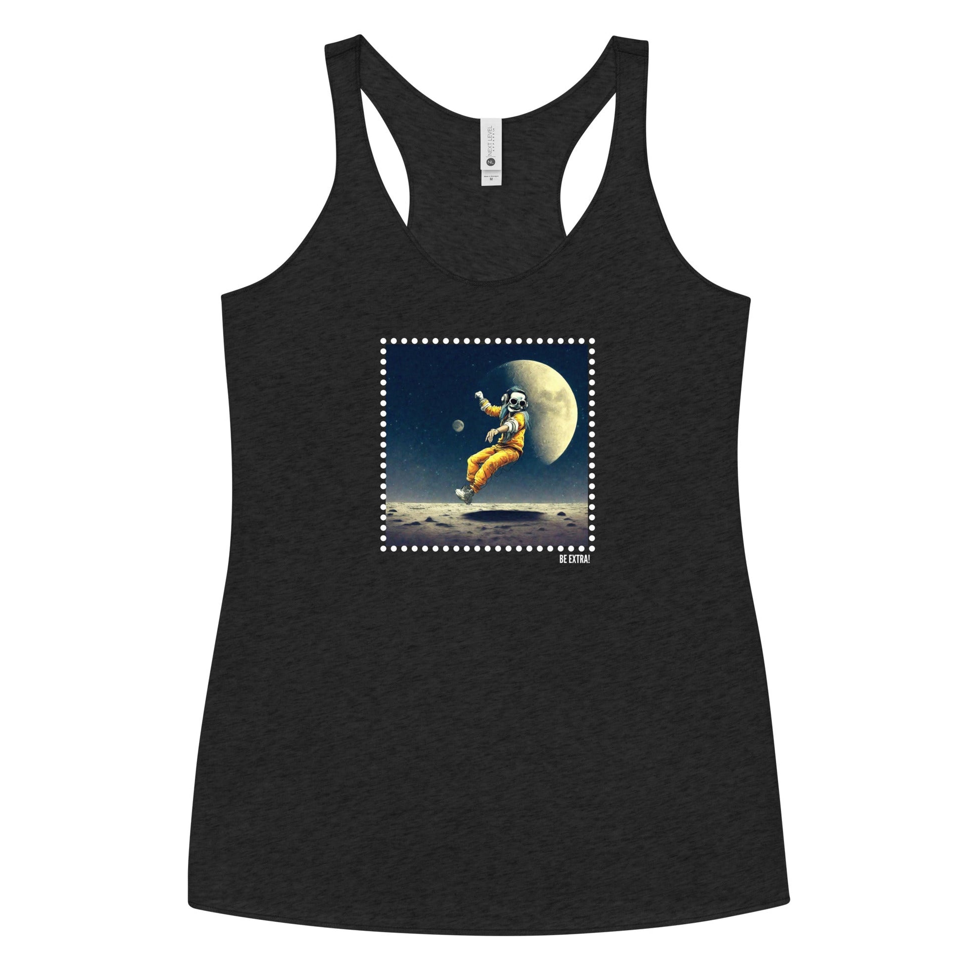 Be Extra! Moon Raver Women's Racerback Tank - BeExtra! Apparel & More