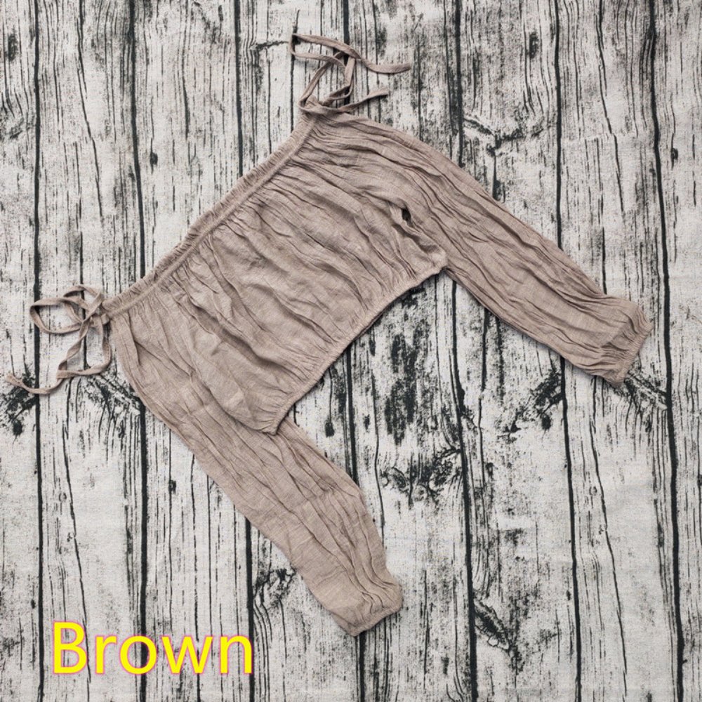 Be Extra! Off Shoulder Boho Crop Top with Lantern Sleeves - BeExtra! Apparel & More