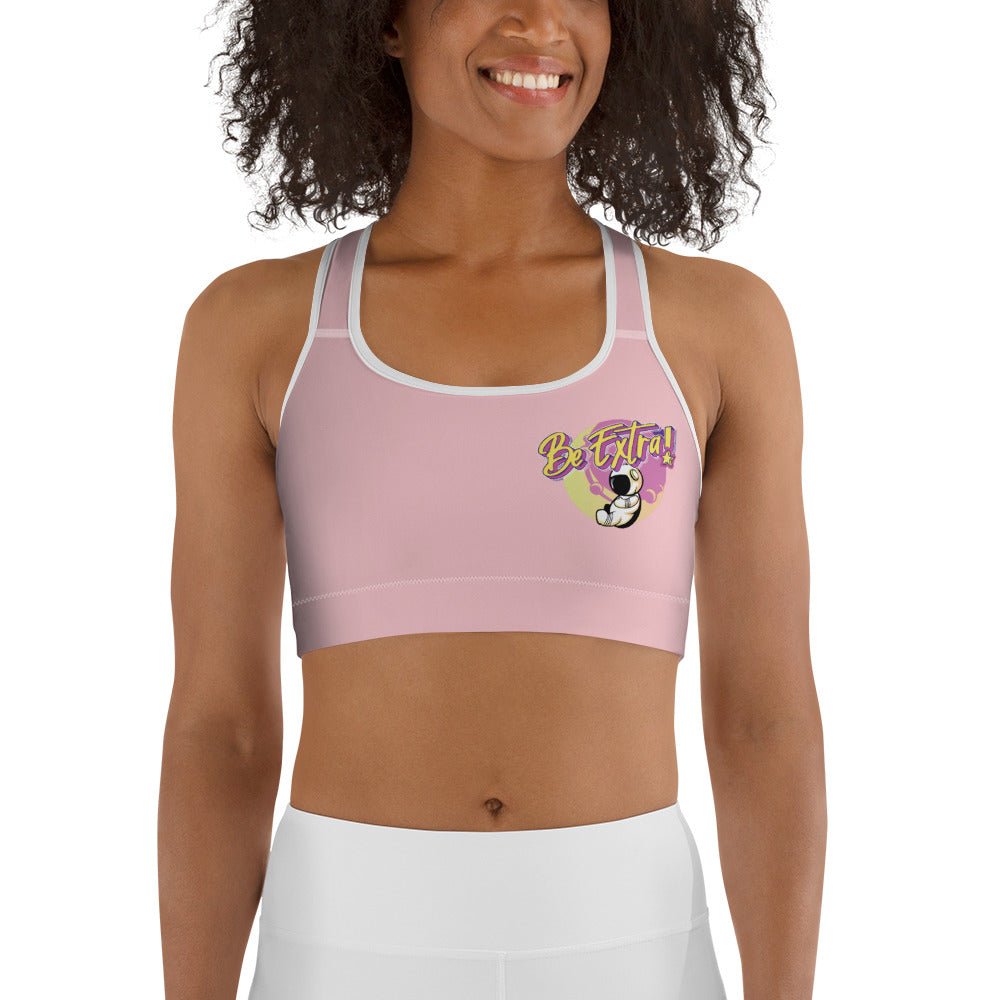 Be Extra Pink Sports Bra - BeExtra! Apparel & More