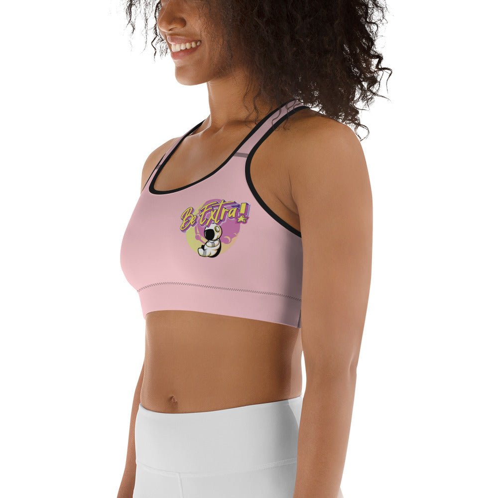 Be Extra Pink Sports Bra - BeExtra! Apparel & More