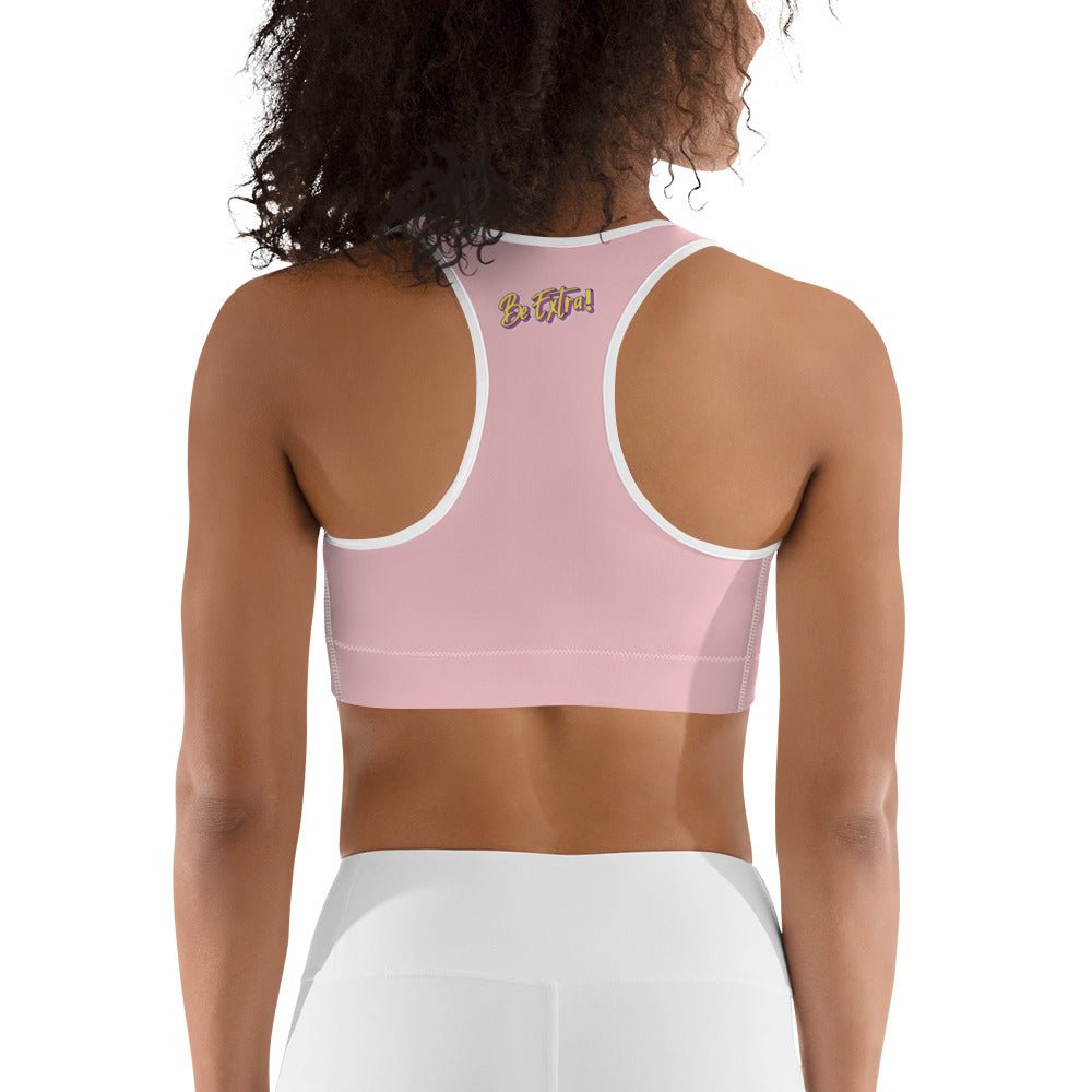 Be Extra Pink Sports Bra - BeExtra! Apparel & More
