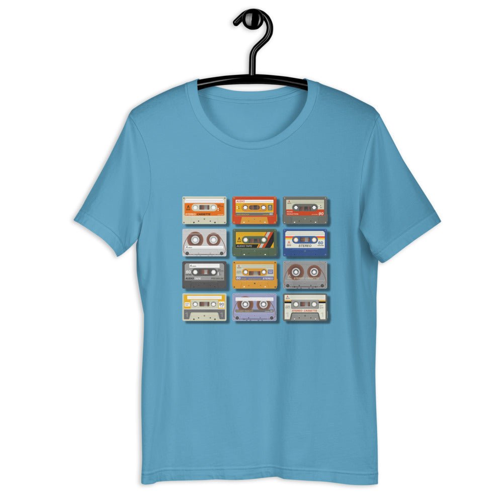 Be Extra! Retro Cassettes Unisex T-Shirt - BeExtra! Apparel & More
