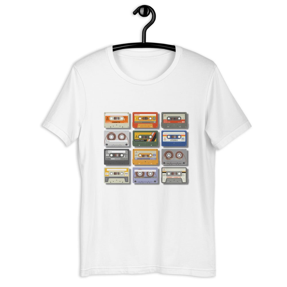 Be Extra! Retro Cassettes Unisex T-Shirt - BeExtra! Apparel & More