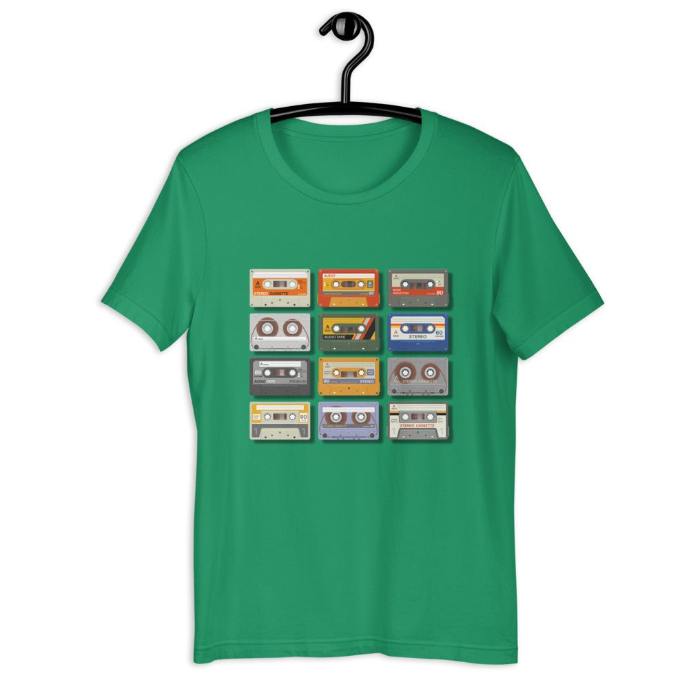 Be Extra! Retro Cassettes Unisex T-Shirt - BeExtra! Apparel & More