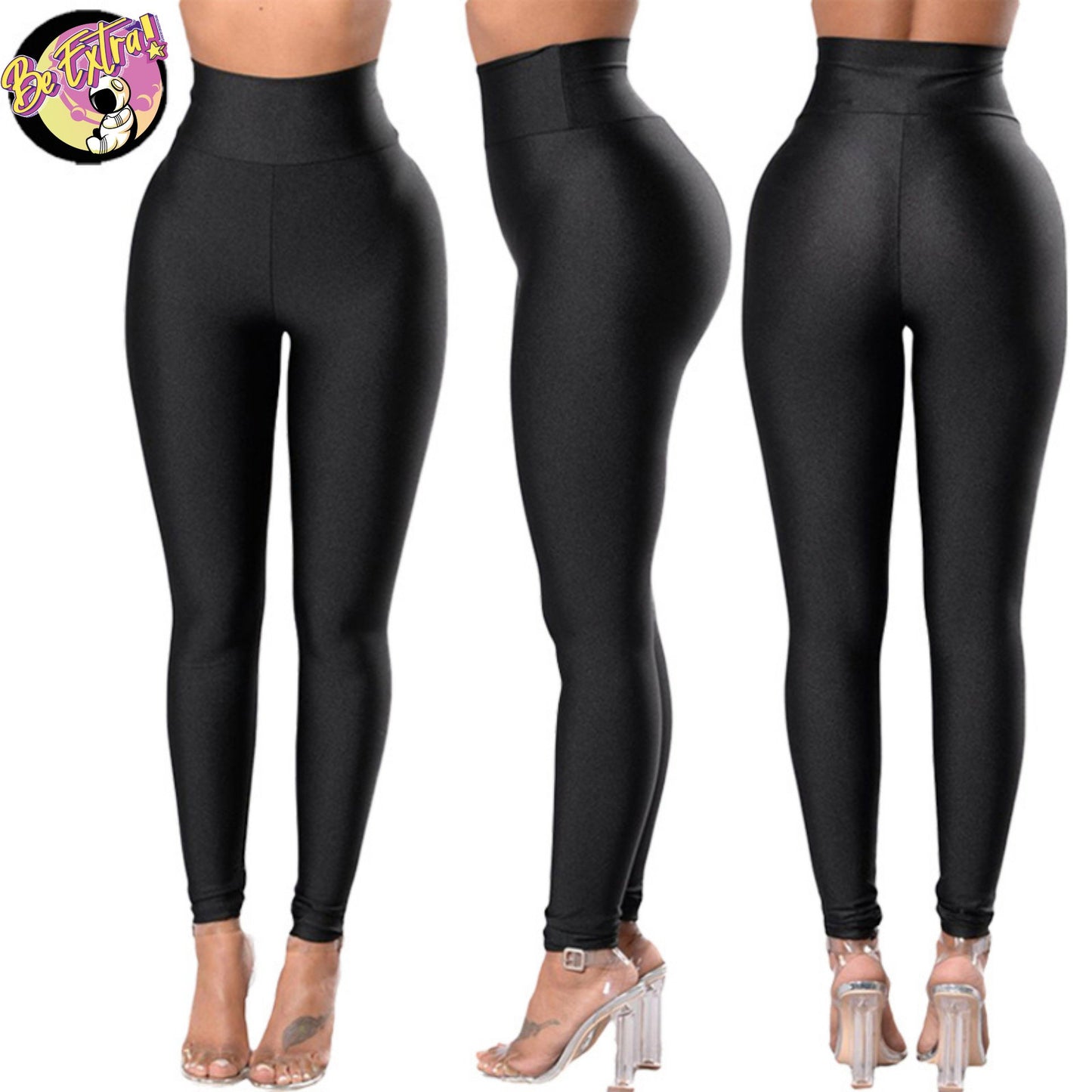 Be Extra Sheer Black Leggings - BeExtra! Apparel & More