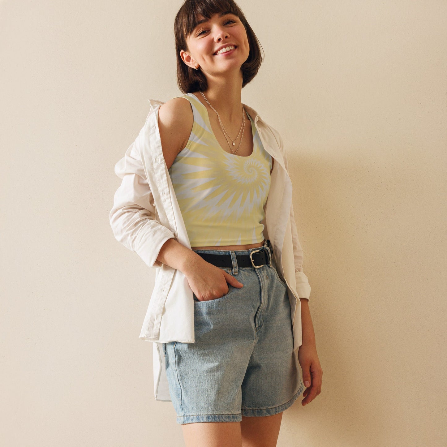 Be Extra! Silky Sun Tie-Dye Crop Top - BeExtra! Apparel & More