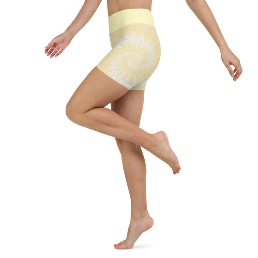Be Extra! Silky Sun Tie-Dye Yoga Shorts - BeExtra! Apparel & More
