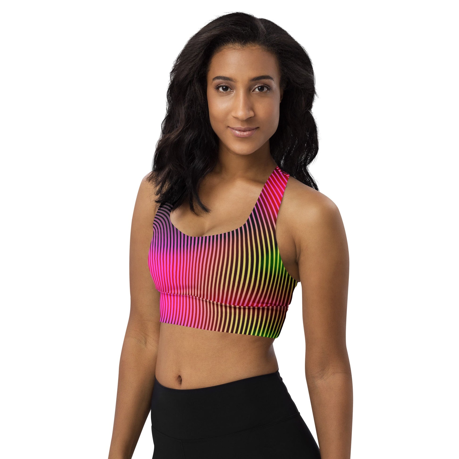 Be Extra! Slay Queen Longline Sports Bra - BeExtra! Apparel & More