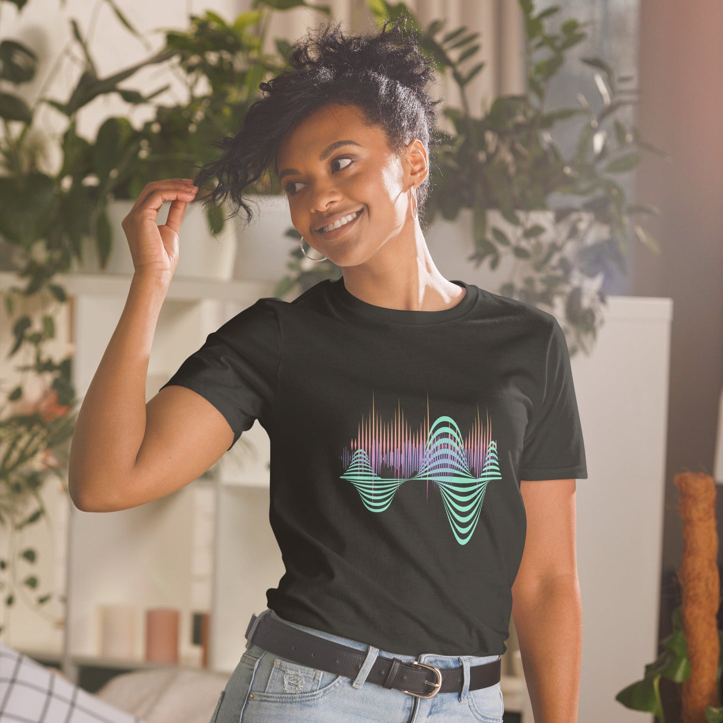 Be Extra! Sound Wave Short-Sleeve Unisex T-Shirt - BeExtra! Apparel & More