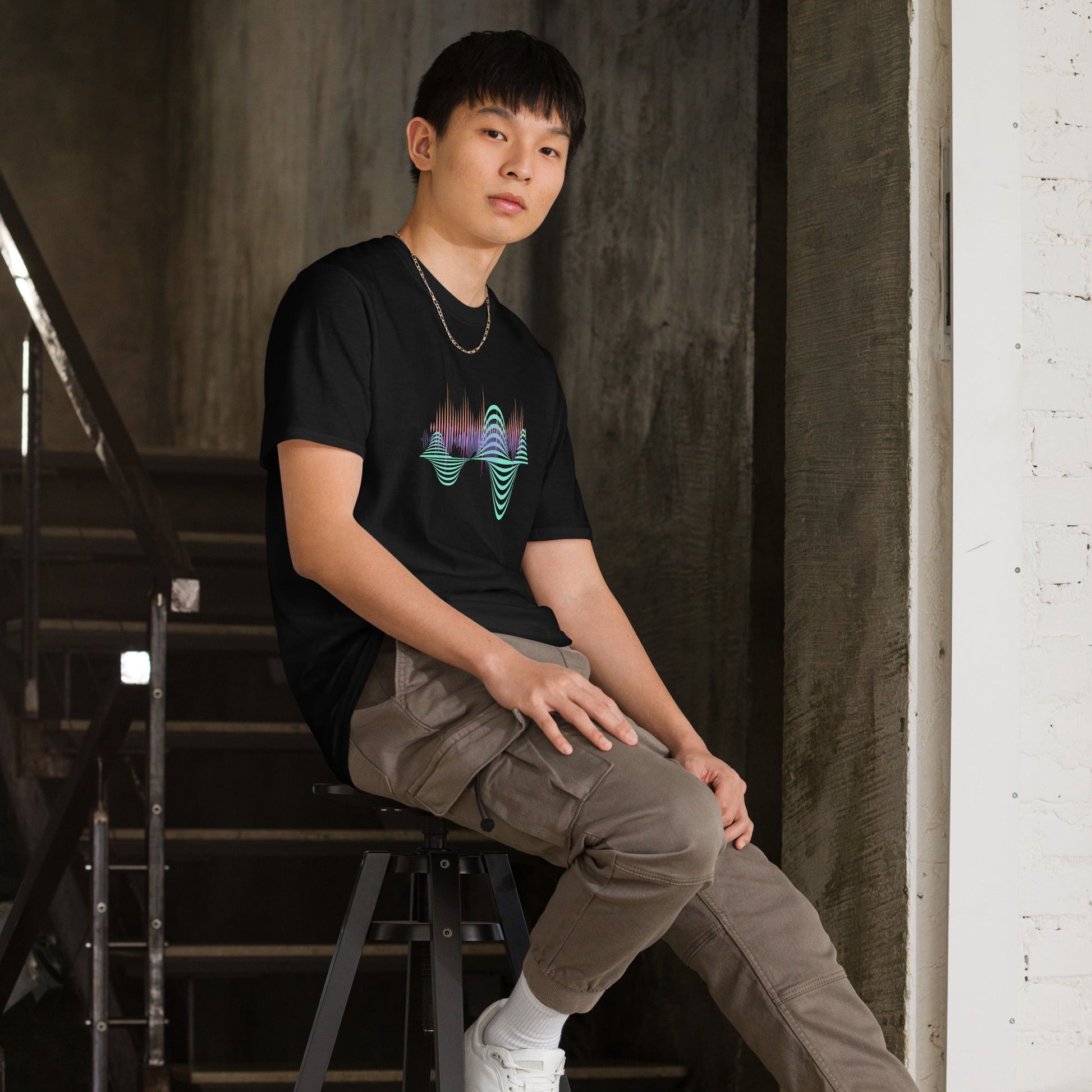 Be Extra! Sound Wave Short-Sleeve Unisex T-Shirt - BeExtra! Apparel & More