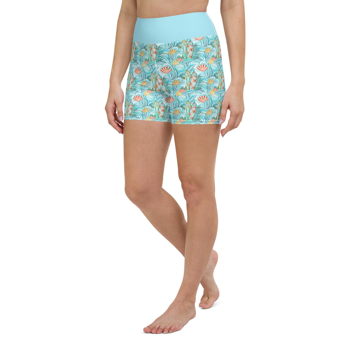 Be Extra! Summer Vibes Yoga Shorts - BeExtra! Apparel & More