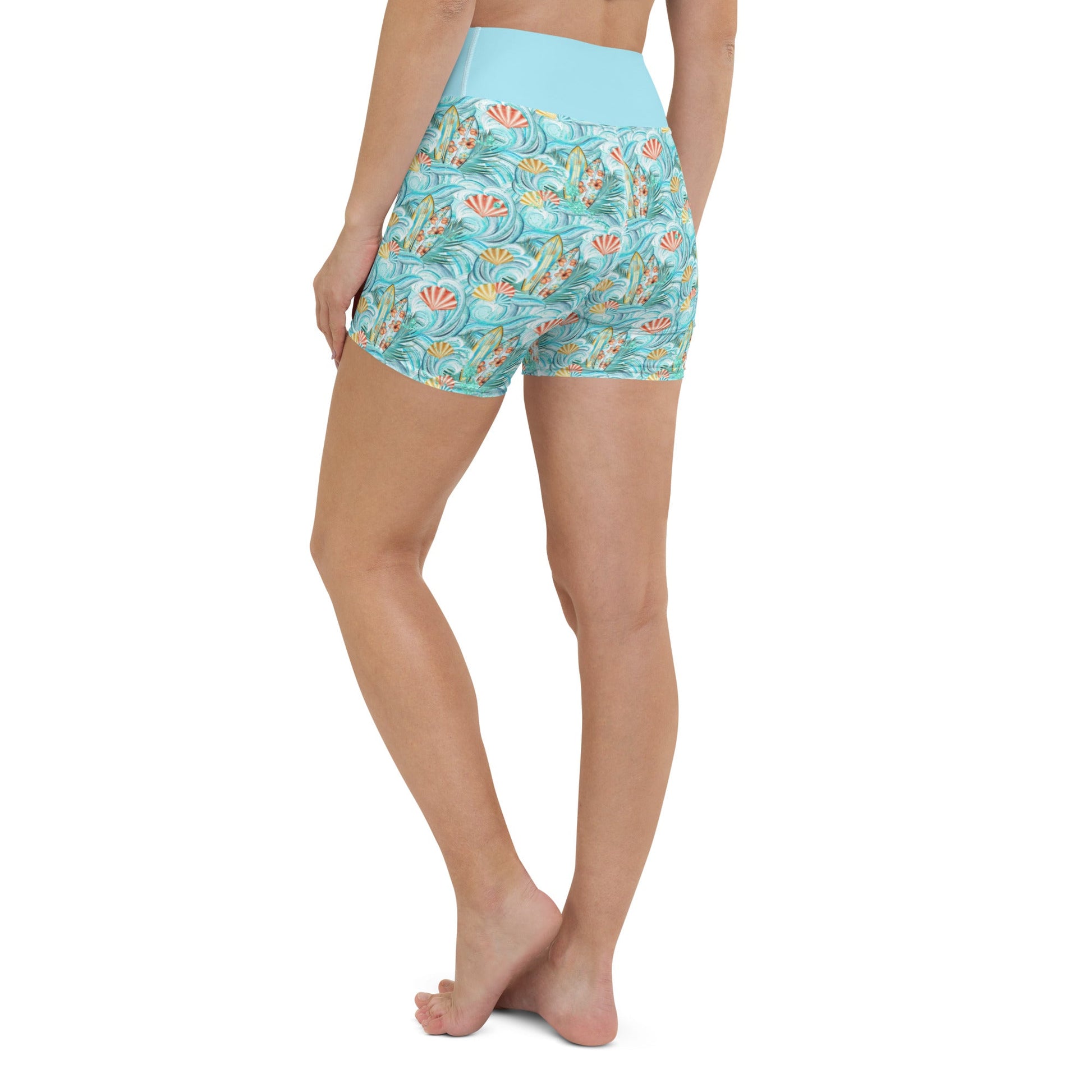 Be Extra! Summer Vibes Yoga Shorts - BeExtra! Apparel & More