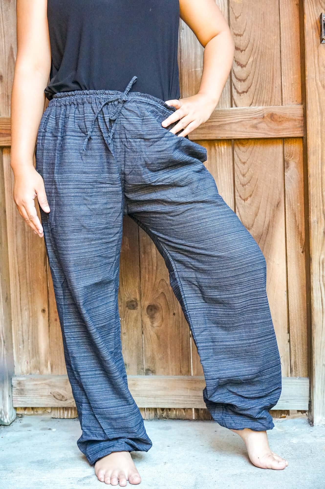 Blue Lagoon Cotton Boho Pants - BeExtra! Apparel & More