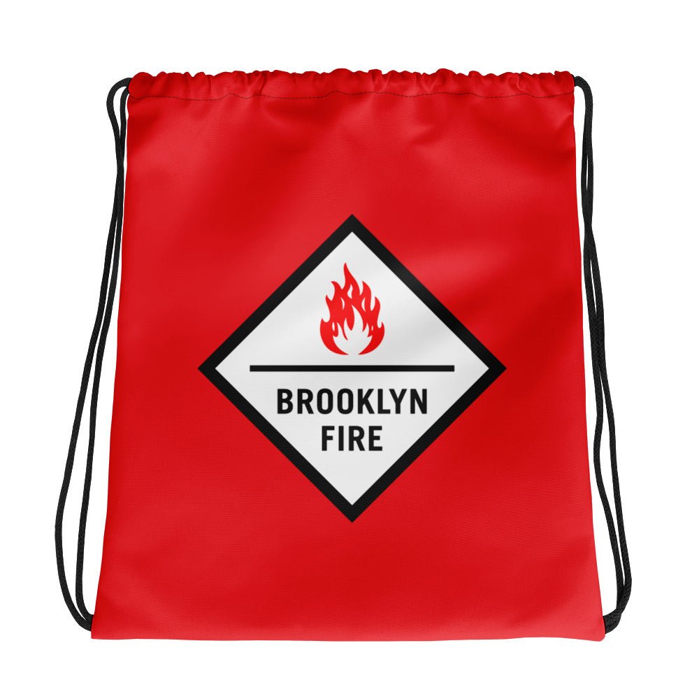 Brooklyn Fire Drawstring Bag - BeExtra! Apparel & More