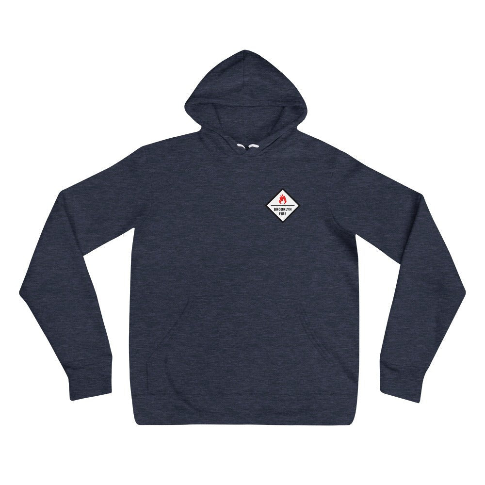 Brooklyn Fire Fleece Unisex Hoodie - BeExtra! Apparel & More