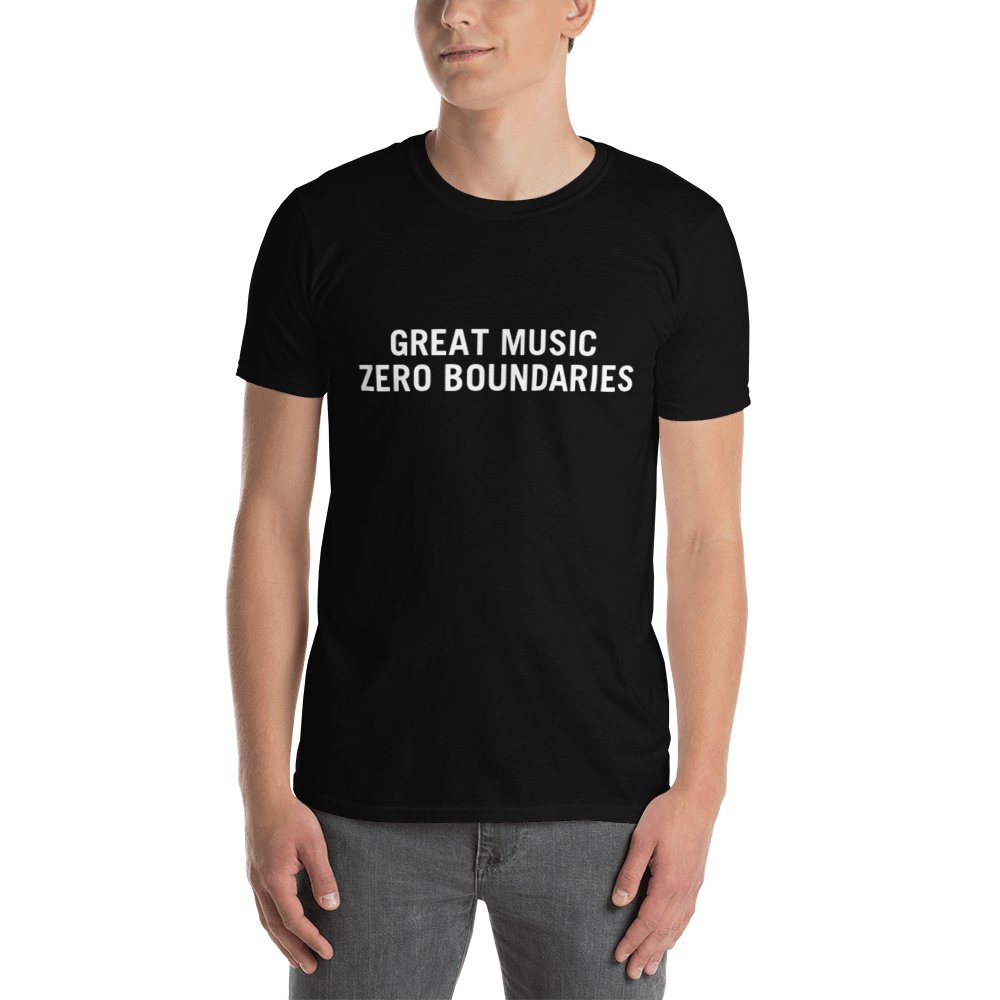 Brooklyn Fire - Great Music Zero Boundaries - Classic Black T-Shirt - BeExtra! Apparel & More
