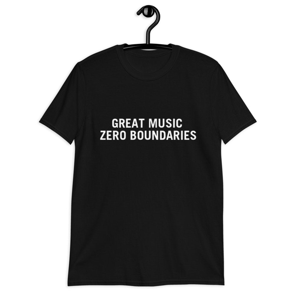Brooklyn Fire - Great Music Zero Boundaries - Classic Black T-Shirt - BeExtra! Apparel & More