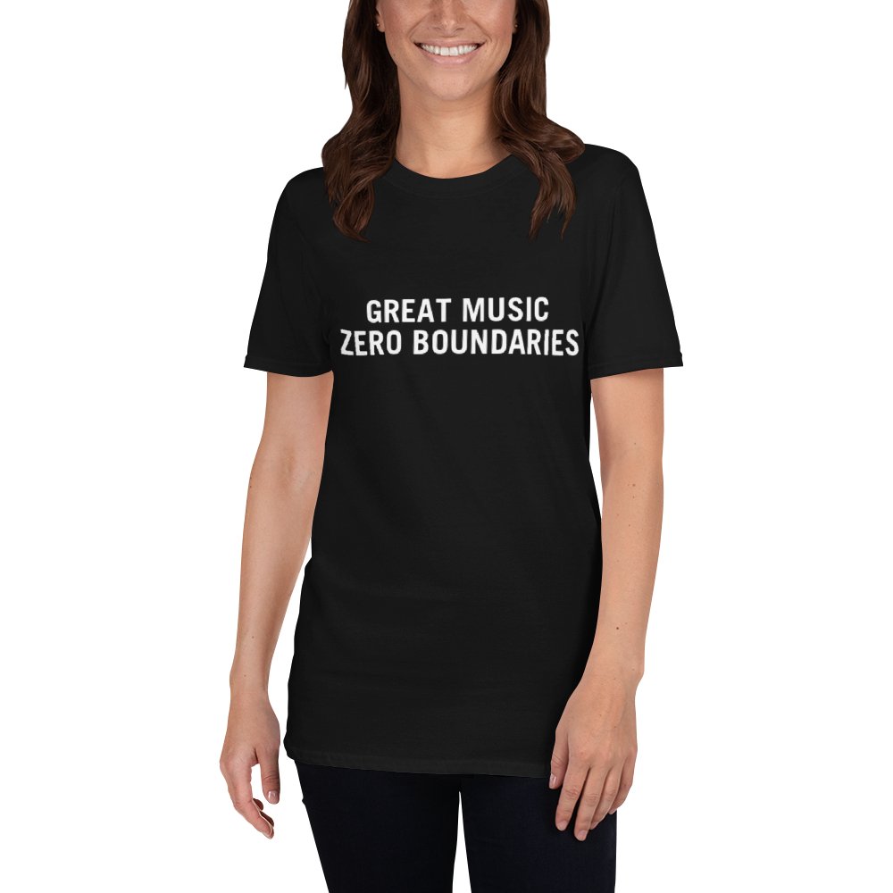 Brooklyn Fire - Great Music Zero Boundaries - Classic Black T-Shirt - BeExtra! Apparel & More
