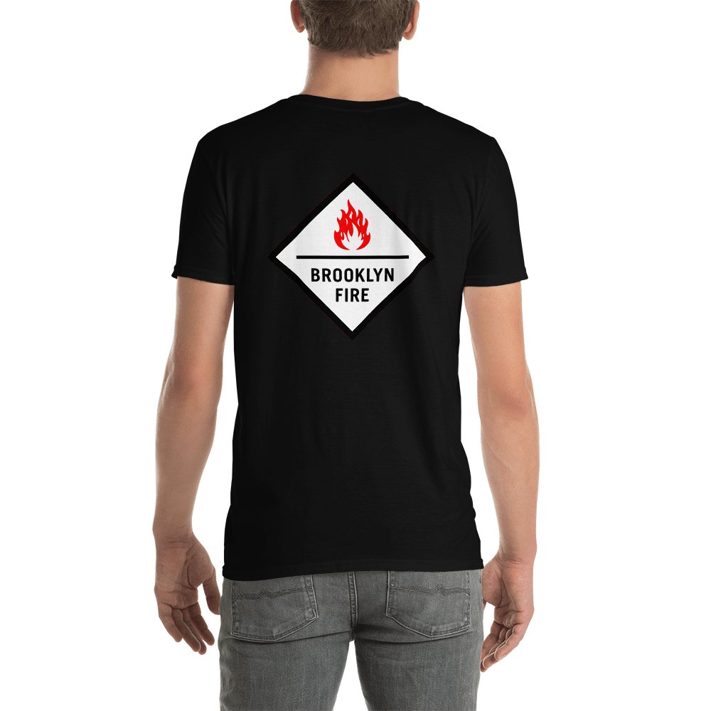 Brooklyn Fire - Great Music Zero Boundaries - Classic Black T-Shirt - BeExtra! Apparel & More