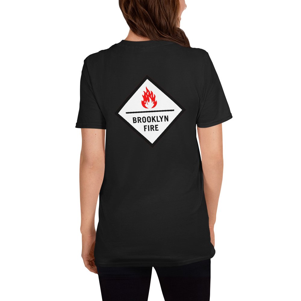 Brooklyn Fire - Great Music Zero Boundaries - Classic Black T-Shirt - BeExtra! Apparel & More