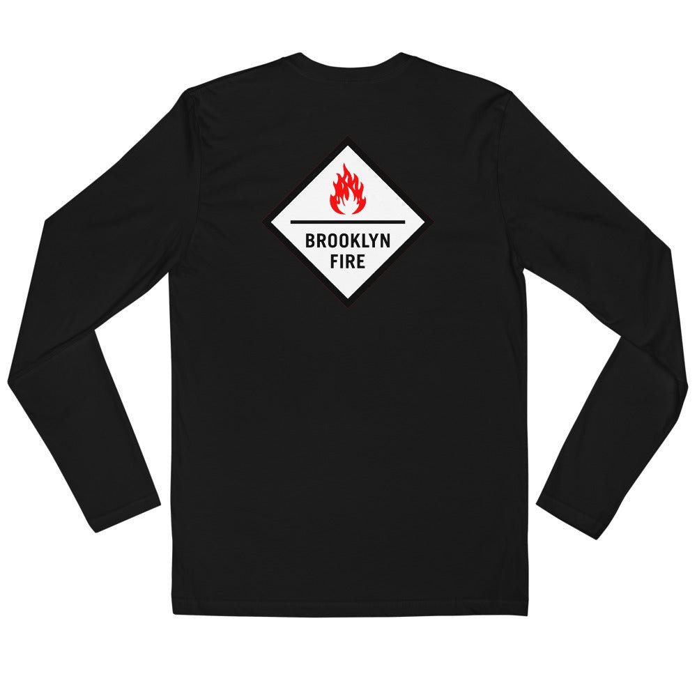 Brooklyn Fire - Great Music Zero Boundaries - Long Sleeve T-shirt - BeExtra! Apparel & More