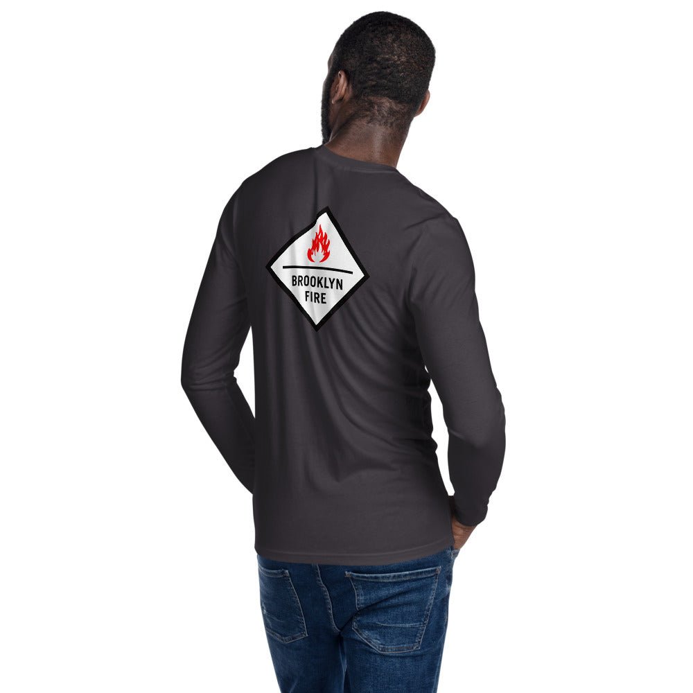 Brooklyn Fire - Great Music Zero Boundaries - Long Sleeve T-shirt - BeExtra! Apparel & More