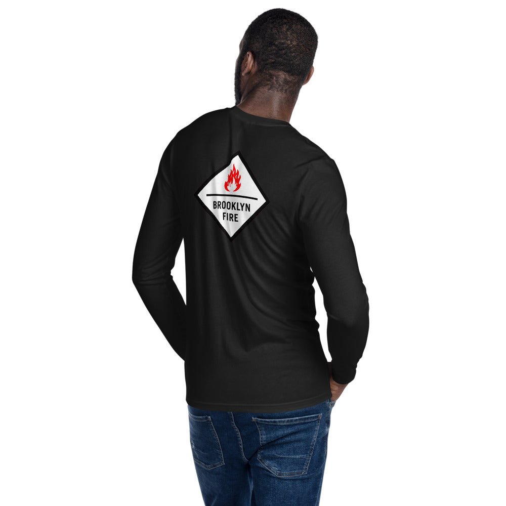 Brooklyn Fire - Great Music Zero Boundaries - Long Sleeve T-shirt - BeExtra! Apparel & More