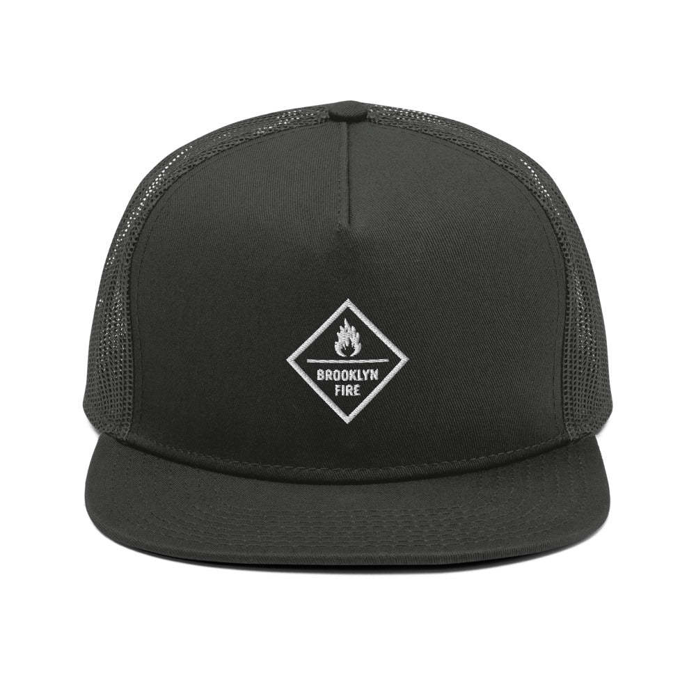 Brooklyn Fire Mesh Back Snapback - BeExtra! Apparel & More